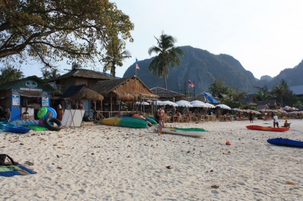 Zdjęcie z Tajlandii - Plaża na Phi Phi