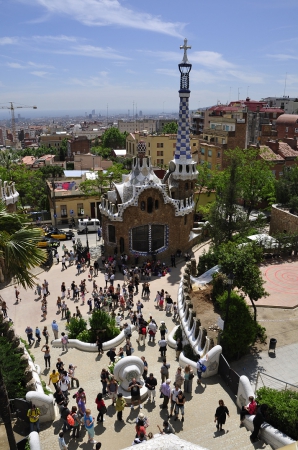 Zdjęcie z Hiszpanii - Park Guell