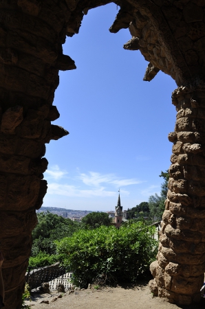 Zdjęcie z Hiszpanii - Park Guell