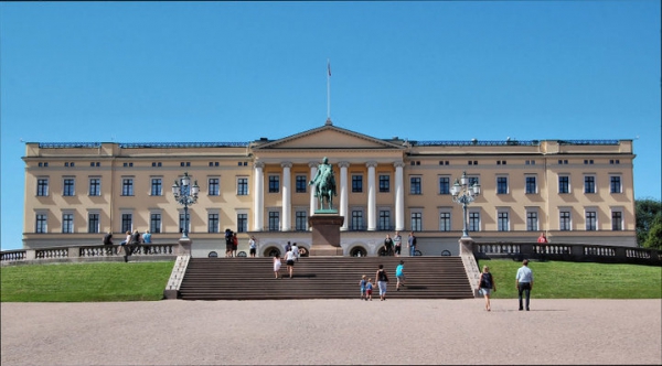 Zdjęcie z Norwegii - Oslo, Pałac Królewski