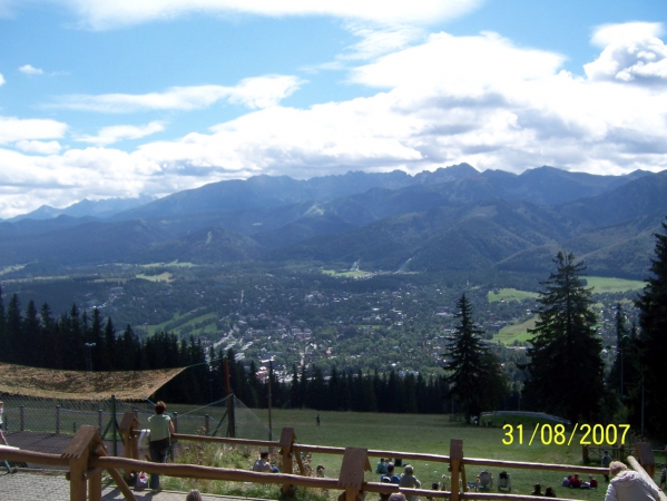 Zdjęcie z Polski - Panorama Zakopanego...