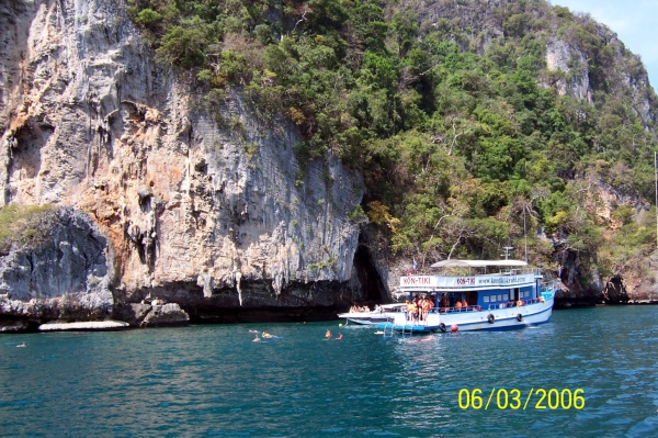 Zdjęcie z Tajlandii - Postoj na snorkling...