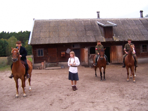 Zdjęcie z Polski - "Zwiad konny"...