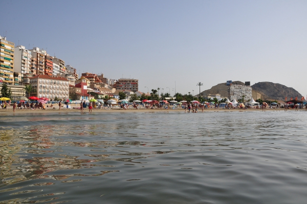 Zdjęcie z Hiszpanii - plaża w Alicante