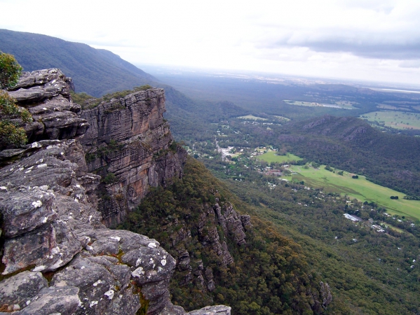 Zdjęcie z Australii - Miasteczko Halls Gap...