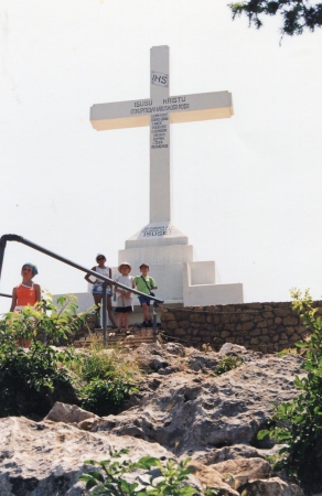 Zdjęcie z Chorwacji - na szczycie Medjugorje...