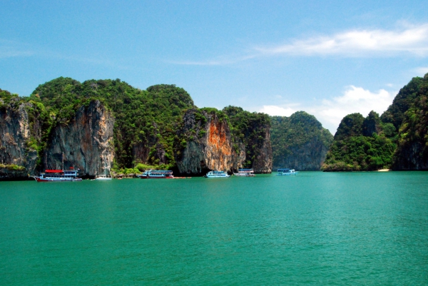 Zdjęcie z Tajlandii - Kolorowe wyspy Phang-nga