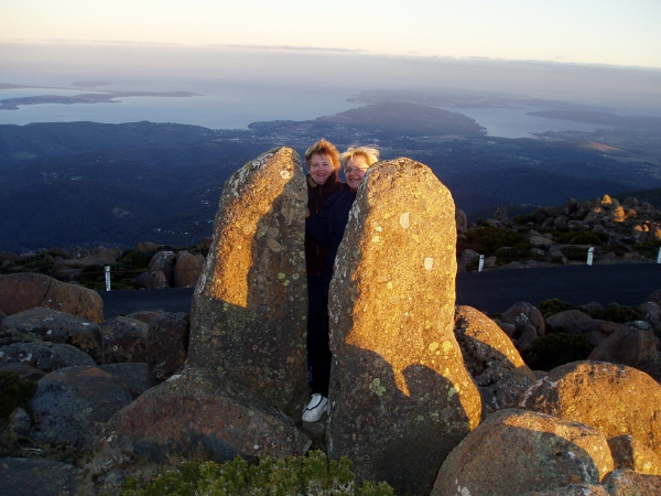 Zdjęcie z Australii - Na szczycie Mt Wellington