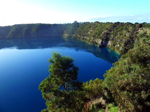 Zdjęcie z Australii - Jezioro Blue Lake