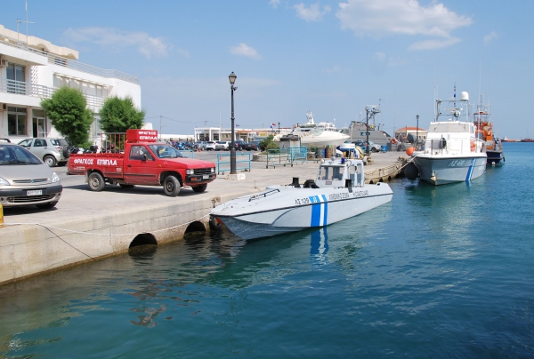 Zdjęcie z Grecji - Chios-dojście do portu...