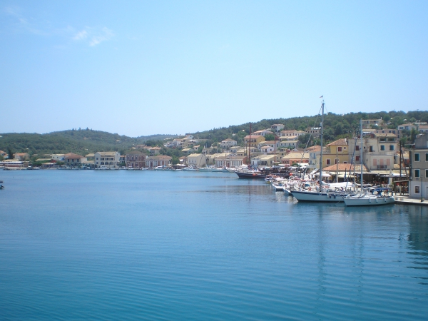 Zdjęcie z Grecji - port Gaios