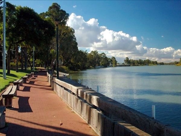 Zdjęcie z Australii - Rzeka Murray w Renmark