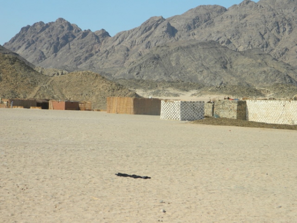 Zdjęcie z Egiptu - wioska beduinów