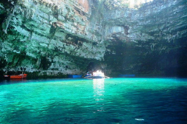 Zdjęcie z Grecji - jezioro Melissani