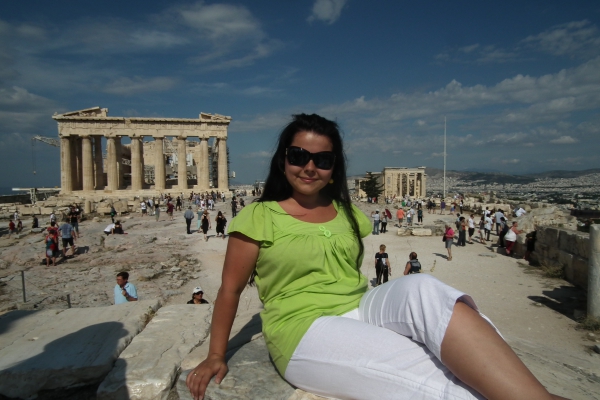 Zdjęcie z Grecji - Widok na Akropol