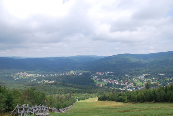 Zdjęcie z Czech - widok na Karkonosze.....