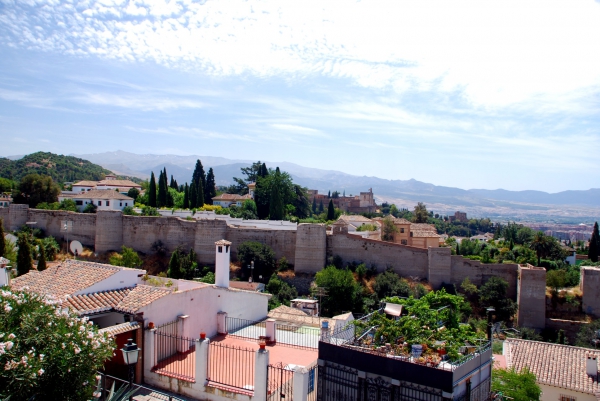 Zdjęcie z Hiszpanii - Widok z Albaicin