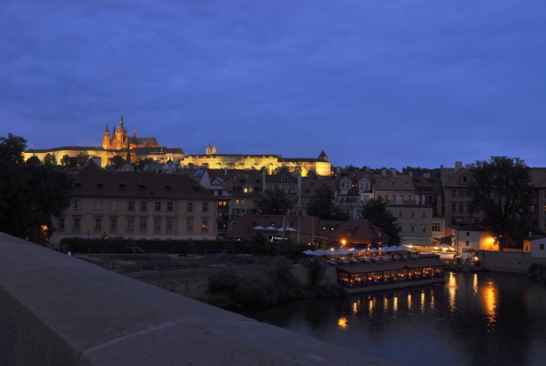 Zdjęcie z Czech - Widok na Hradczany