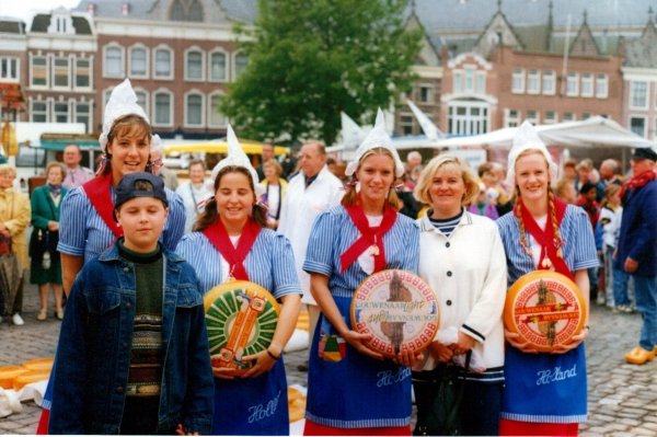 Zdjęcie z Holandii - Targi Serowe w Gouda