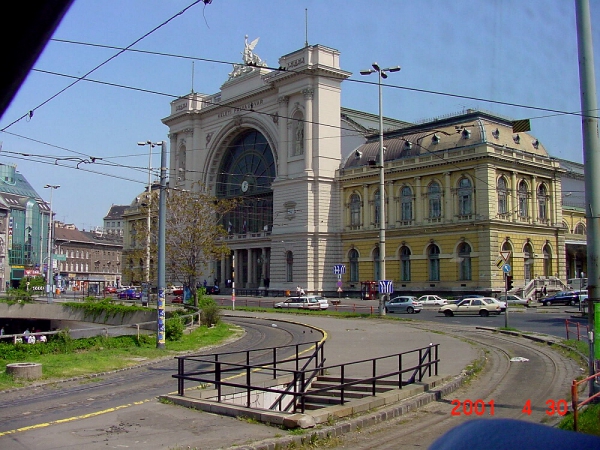 Zdjęcie z Węgier - Dworzec Keleti (Wschodni)