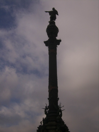 Zdjęcie z Hiszpanii - pomnik Kolumba