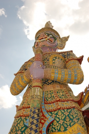 Zdjęcie z Tajlandii - Strażnik Wat Phra Kaeo