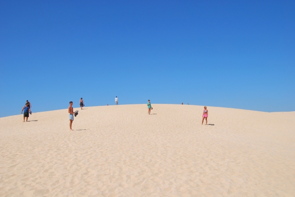 Zdjęcie z Hiszpanii - wydmy na Corralejo