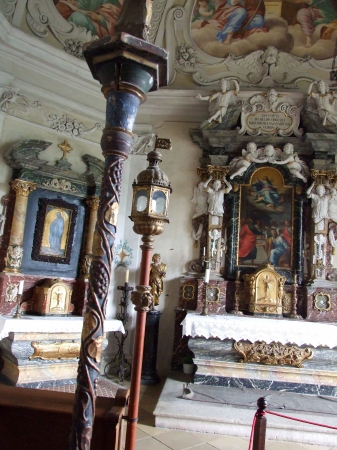 Zdjęcie ze Słowacji - zamkowa kaplica