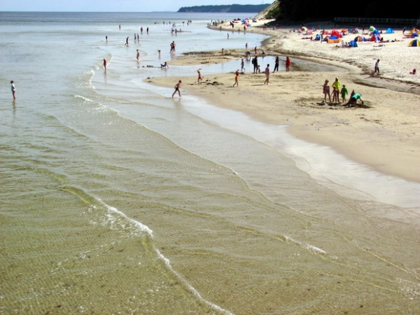 Zdjęcie z Niemiec - Plaża miejska w Sellin.