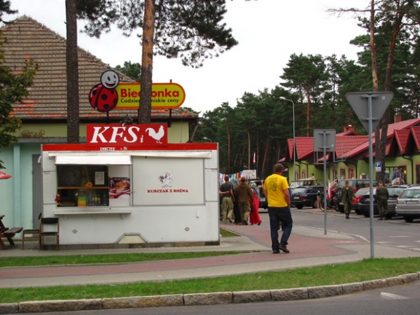 Zdjęcie z Polski - Borne Sulinowo - centrum.