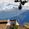 Zdjęcie z Hiszpanii - Sierra Nevada nad dachami Albaicin