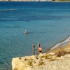 Zdjęcie z Cypru - jest cieplutko, ale żeby się zaraz kąpać w zimnej wodzie? 
