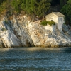 Zdjęcie z Grecji - skaliste wybrzeże Korfu 
