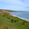 Zdjęcie z Australii - Sellick beach, widok na poludnie...tam ide :)