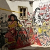 Zdjęcie z Portugalii - mural przedstawia Marię Severę Onofrianę- prekursorkę muzyki fado 