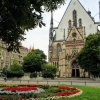 Zdjęcie z Niemiec - Kościół św. Tomasza (Thomaskirche)jest niezwykle ważną świątynią w Lipsku, , 