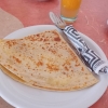 Zdjęcie z Tunezji - crepes z tuńczykiem , serem i jajkiem w środku