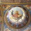 Zdjęcie z Bułgarii - z sufitu na kopule spogląda z góry Pantokrator